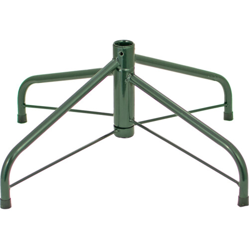 24in Green Metal Tree Base Stands, Artificial Christmas Trees Folding Legs 2