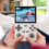 White Portable K36 Game Console With Full Lamination Screen And Multiple Interfaces For Entertainment 7