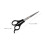 Pet Grooming Scissors Set Straight 5-Piece 6