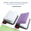 Manual 10 Hole Punching Device with 10 Assorted Binding Rings 8
