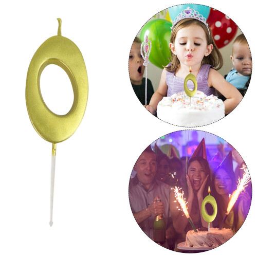 Number Candle 3D Shape Birthday Cake Decoration 1
