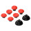 Rocker Cap & Paddle Accessory Set for PS5/PS4// Game Controller Handles Gaming Controller Accessories Red 1