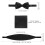 Men's Formal Cummerbund Set Black 1 Set 2