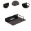 Wall Mount Projector Shelf Multifunctional Wall Support Wall Holder Storage Rack 23x16.5cm 6