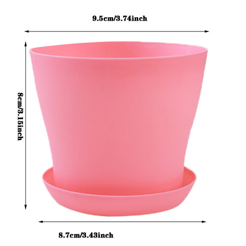 Flower Pot Resin Long Open Style 1 Piece 2