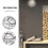 Hollow Ball Pendant Light Shade Silver Iron 1 Piece 2