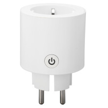 Timerfunctie Slimme stekker met wifi, Bluetooth, spraakbediening, energiemonitoring, instelbare helderheid, domotica, timerstopcontact