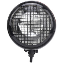Led Headlight For Motorcycles Retro Look Universal Fit Metal Mesh Grille Cover High Light Transmission Weatherproof Rust Free Energy Efficient