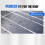 100W Waterproof Solar Panel Kit with 20A Controller, 51x28cm 5