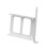 2.5" SSD Mounting Bracket Easy Installation Hard Drive Holder Solid State Drives White 2