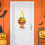 Pungă de bomboane de Halloween, material nețesut reutilizabil, 1 bucată 3