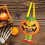 Pungă de bomboane de Halloween, material nețesut reutilizabil, 1 bucată 5