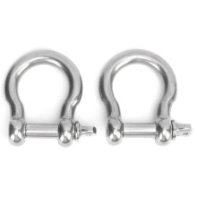 Brazalete de vela de acero inoxidable, grillete de ancla, herrajes marinos, aparejo, cuerda de supervivencia para acampar al aire libre,