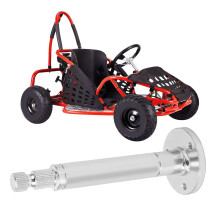 DIY Go Kart Steering Wheel Holder With3Hole Base And30T Teeth Pattern, Steel Alloy Material Wear Resistant Impact Resistant Fine Workmanship Rust