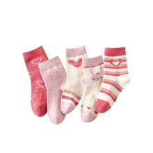 Combed Cotton Crew Socks For Kids With Assorted Cartoon Patterns And Breathable Sweat Wicking Features, Comfortable Elastic For Secure Fit On Active