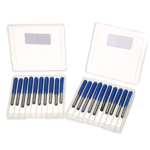 V-Shaped Cutting Edge CNC Router Bits Corrosion Resistant Triangular V-Bit Carving Tools High Hardness Engraving Tool For ER11Collet Compatibility