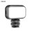 Multi-Mount Compatibility LED Video Light Rechargeable Battery Adjustable Brightness Color Temperature Adjustable Wide Beam Angle Compact and 1