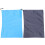 Laundry Bag Waterproof Rectangular 2Pcs 28x22x0.2in 8