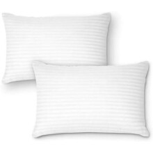 (Pack Of Two BHS Pillow) 10cm Extra Thick Mattress Topper | Single, Small Double, Double, King, Superking | 1200GSM Ultra Soft Bed Topper | Washable