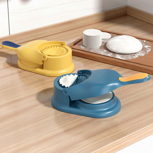 Multifunction Dumpling Making Tool 2 in 1 Dumpling Press Mold Kitchen Tool Manual Dumpling Maker Wrapper Mould Craft 1