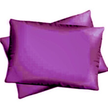 (Purple/Plum) Pack of 2 Pillowcases – Soft & Breathable Bed Pillow Covers, Durable & Machine Washable, Multiple Colours