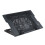 Base de resfriamento para notebook com 2 portas USB para notebooks de 11 a 18 polegadas, suporte estável com ventilador para jogos, ajustável e com 7