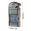 Vintage-style watch bezel windproof butane lighter dual 2