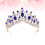 Fascia per capelli da sposa per donna, accessorio per capelli per sposa e damigella d'onore. 3