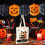 Τσάντα Tote από καμβά για το Halloween - Επαναχρησιμοποιούμενη τσάντα για ζαχαρωτά ή 6