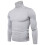 Herren-Rollkragenpullover, Baselayer, Slim Fit, Unifarben, Langarm, Strickwaren, Herbst/Winter, Weiche Pullover 2