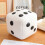 25cm Stuffed Cube Dice Plush Pillow Soft White Black Colorful Back Support Plushie Interactive Game Gift 2