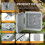 Outdoor Electrical Box IP67 Waterproof Hinge Junction Box 3