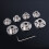 10 mm stijve flenskoppeling motorgeleidingsas koppeling motorconnector 7