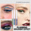 Υγρό eyeliner οπτικής αποχρωματισμού για μακιγιάζ που αλλάζει χρώμα σε χρωματική 4