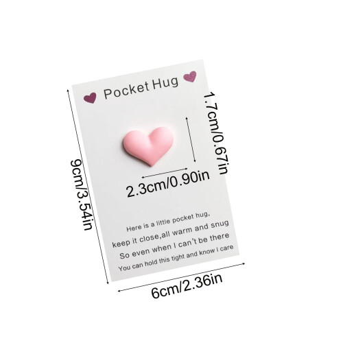 Gift Card – Crystal Heart Keepsake | Multicolor, pocket-sized, durable plastic, message-ready, includes greeting card | 9x6 cm | Thoughtful gifting 2