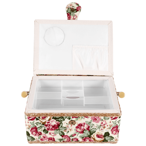 New Arrivals Extra Large Sewing Basket,for Needles, Thread, Tape Measure 2