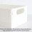 4PCS Foldable Storage Baskets, Transparent Frosted Plastic Desktop Organizers 6