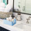 4PCS Foldable Storage Baskets, Transparent Frosted Plastic Desktop Organizers 8
