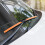 Minkissy high performance wipers Windshield Wiper Steel Orange Efficient Cleaning for Vehicles 1Pack 4