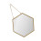 Hanging Bathroom Mirror Wall Mounted Makeup Mirror Assorted Color Metal 1Pack 4