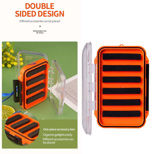 Fishing Tackle Box for Lures and Hooks Storage 2
