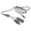 Solar Plug to Cable Adapter Solar Panel Connectors Solar Cable Waterproof Solar Panel Charging Cable 5.5x2.1mm 6