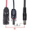 Solar Plug to Cable Adapter Solar Panel Connectors Solar Cable Waterproof Solar Panel Charging Cable 5.5x2.1mm 8