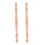 2Pcs Solid Wood Roman Column Pillars Decorative Beige Home Staircase Balusters 5