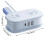 Power Strip Surge Protector, 5ft Flat Plug, 4 Outlets + 2 USB (1 USB-C), 3-Side Extender, Wall Mount, Compact – Compatible with US Outlets 3