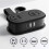 Light Blue Multi-Function Power Strip, USB & Type-C Charging Ports, Compact Power Organizer for Home, Office & Dorm 7
