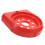 Minkissy Fire Extinguisher Holder Stand Red Plastic Organizer for Secure and Stable Home Storage 5