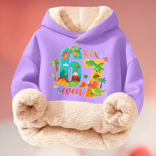 Sweat à capuche enfant imprimé coloré léger et doux 1