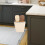 Khaki Dual-Compartment Press-Lid Trash Can, 33x29x21cm 4
