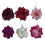 Γυναικείο μπρελόκ με λουλούδια, μοτίβο τριαντάφυλλου και καρφιά 5